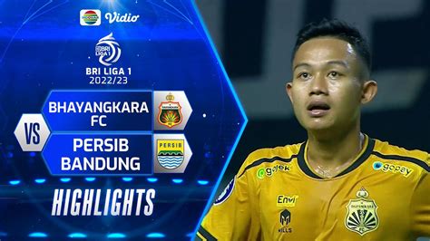 Highlights Bhayangkara Fc Vs Persib Bandung Bri Liga 1 20222023 Youtube