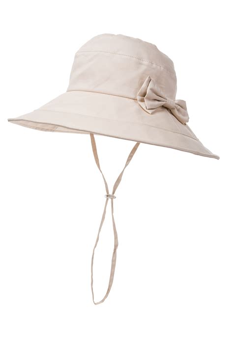 Comhats Women Cotton Sun Upf 50 Hat For Womenpackable Beach Hat Wide