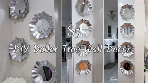 Diy Dollar Tree Glam Wall Decor Project Affordable Easy Glam Decor Ideas Youtube