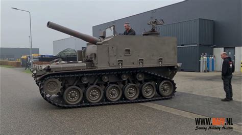 The M44 Self Propelled Howitzer Is Now Outside For The First Time After