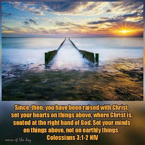 Since Then You Have Been Raised With Christ Set Your Hearts On