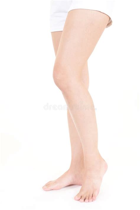 Close Up Of Woman S Legs Stock Photo Image Of Foot 116301868