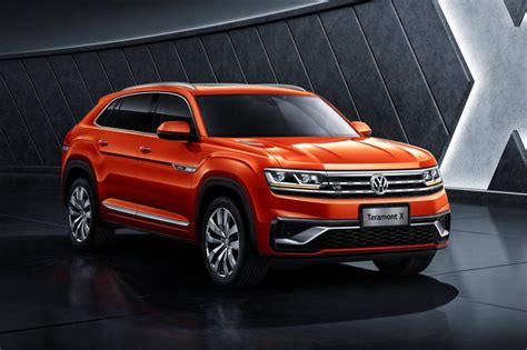 Its lighter weight and slightly smaller dimensions give the cross sport a sportier personality. VW Shows Teramont X And SUV Coupe Concept Ahead Of ...