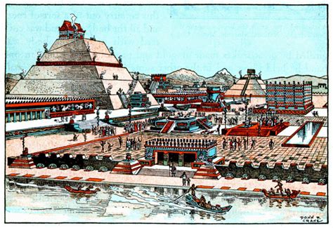 Historia Imls La Ciudad De Tenochtitlán Capital Del Imperio Azteca
