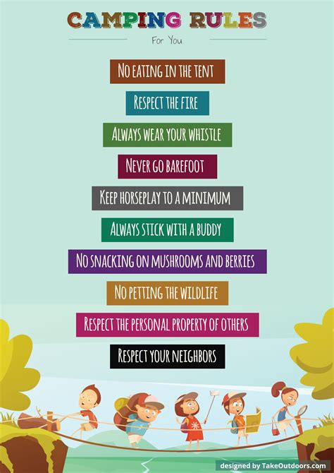 Camping Rules For Kids 10 Rules To Keep Kids And Parents