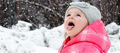 Baby In Snow Durhams Partnership For Children