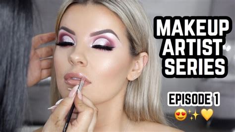 Makeup Artist Series Ep 1 💄burgundy Cut Crease Glam 😍jasmine Hand