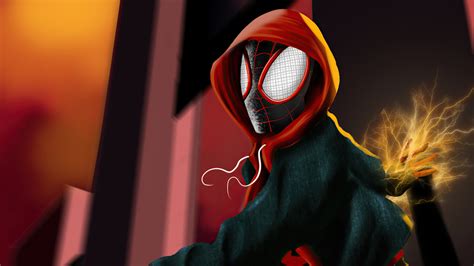 Find over 100+ of the best free black hoodie images. 1920x1080 Spider Man Miles Hoodie Laptop Full HD 1080P HD ...