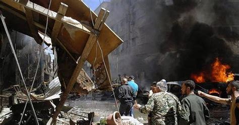 Twin Blasts Near Damascus Kill 12 Wounds Dozens