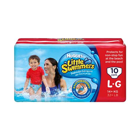 Buy Huggies Little Swimmers Large 10 Pieces Online at Best prices in