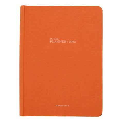 Tageskalender 2022 Orange Von Monograph Nordliebe