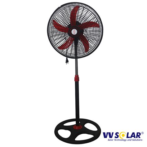 16′′ Ac Dc Solar 12v Battery Operated Rechargeable Solar Power Dc Pedestal Stand Fan Price