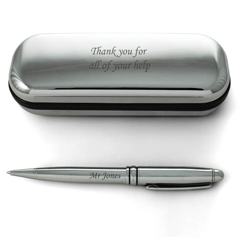 Next day delivery and free returns available. Personalised Pen Set - Engraved Pens Next Day Delivery