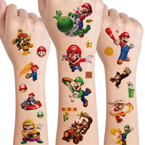 Buy 8 Sheets Cute Temporary Tattoos For Kids Birthday Party Supplies