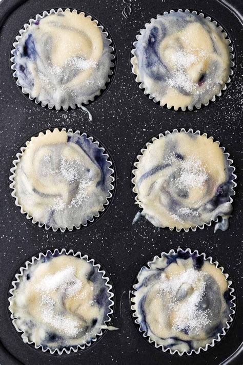 Super Fluffy Blueberry Muffins Baran Bakery