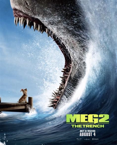 Official Poster for 'Meg 2: The Trench' : r/movies