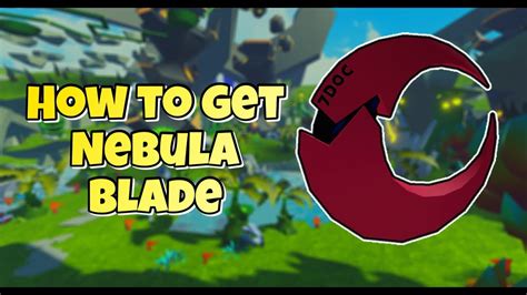 How To Get Nebula Blade In Aotu And Luobu Event Roblox Youtube