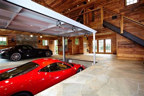 Ultimate Man Cave And Sports Car Showcase Traditional Garage New
