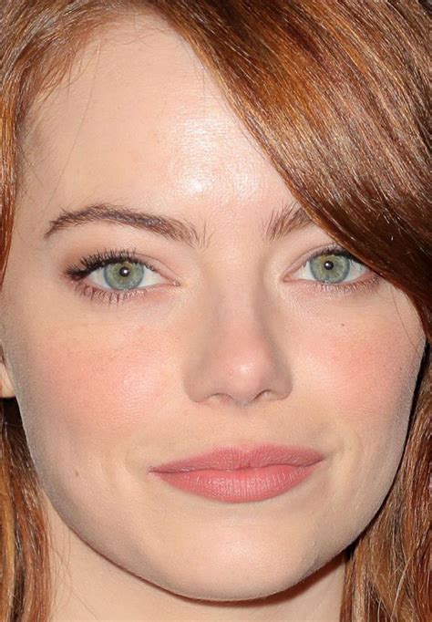 Close Up Of Emma Stone At The Contenders Emma Stone Hair
