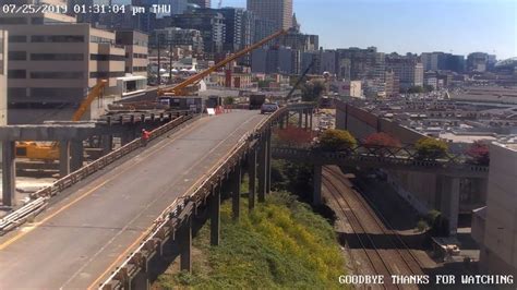 Seattle Viaduct Demolition Youtube