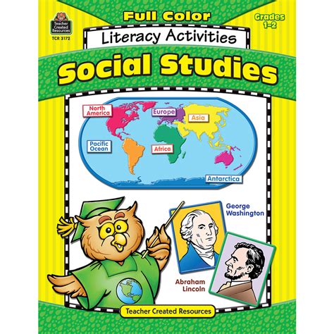 Full Color Social Studies Literacy Activities Tcr3172 Teacher
