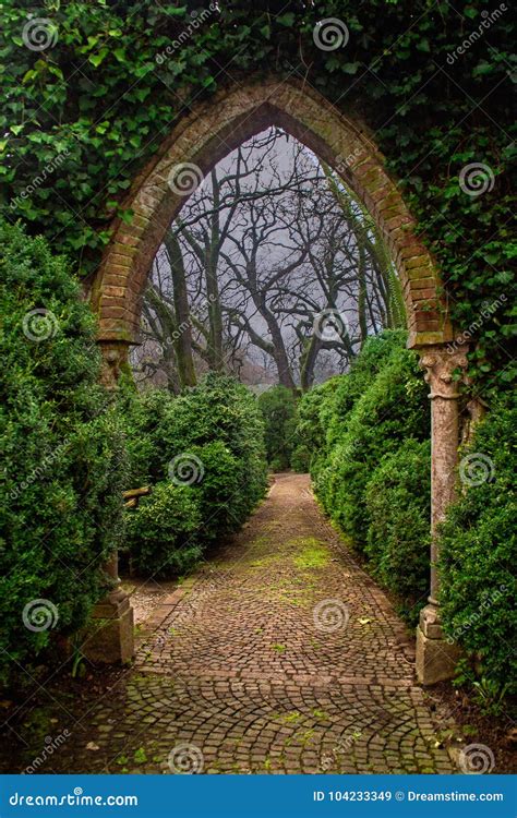 Enchanted Door Stock Image Image Of Enchanted Arch 104233349