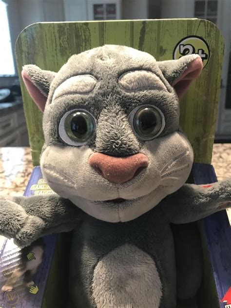 Talking Friends Talking Tom Animated Plush Toy With Talkback 1965567989