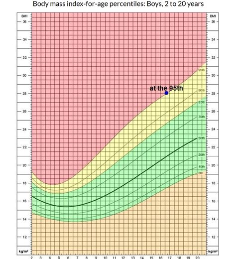 Bmi Chart For Kids