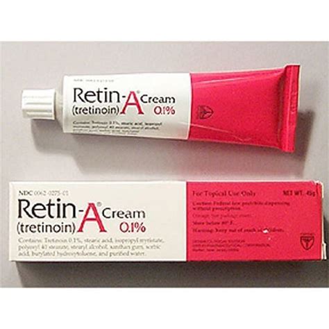 Retin A® Tretinoin 010 Cream 45gm Tube Mcguff Medical Products