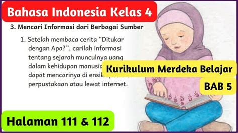 Soal And Kunci Jawaban Buku Bahasa Indonesia Kelas 4 Sd Halaman 111