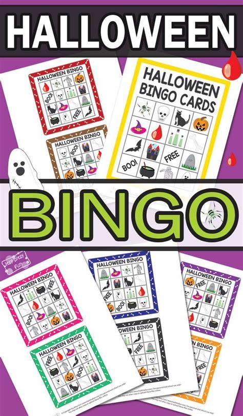 3x3, 4x4 and 5x5 picture bingo using pictures from a theme that you select or substitute. Printable Halloween Bingo Cards | Halloween bingo cards, Halloween bingo, Bingo cards