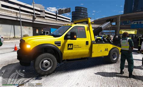 Aa Ford F550 Towtruck Gta5