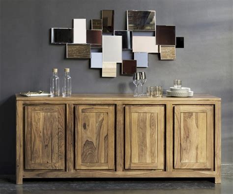 Piochez parmi nos meubles et objets déco et faites le plein d'inspiration ! Buffet 4 portes Stockholm en sheesham massif - Buffet ...