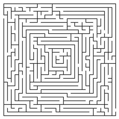 Printable Mazes For Adults