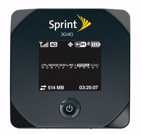 Sprint Introduces Sierra Wireless Overdrive Pro 3g4g Mobile Hotspot