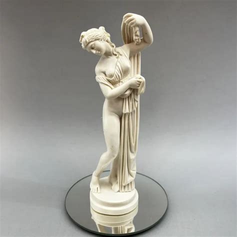 Santini Italy Resin Roman Greek Goddess Nude Woman Figurine