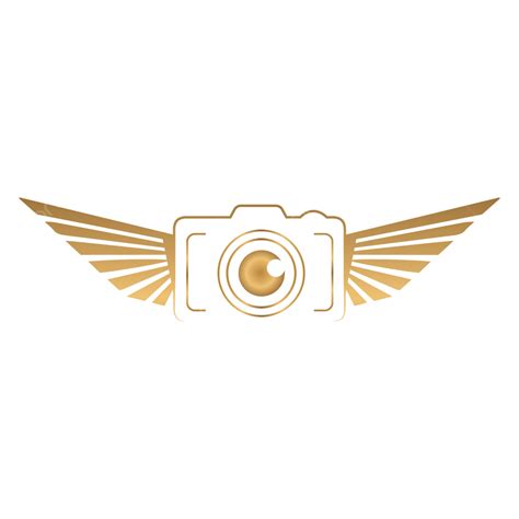 Golden Wing Vector Art Png Golden Wing Photography Camera Logo