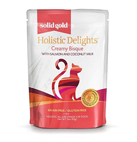 This cat food is guaranteed to have all natural and healhy ingredients. Solid Gold Holistic Delights Cat Food | Natural Seeker ...