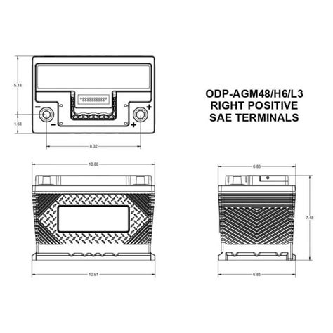 Odp Agm48 H6 L3 Odyssey Battery Canada