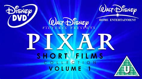 Opening To Pixar Short Films Collection Vol 1 Uk Dvd 2007 Youtube