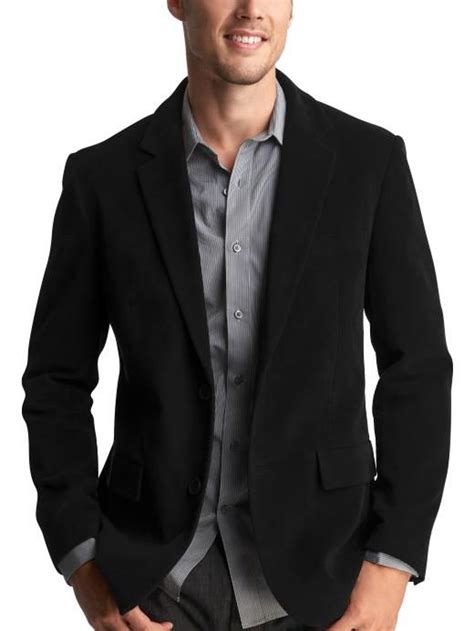 See You Never Ever Have To Tuck In Your Shirt Black Sport Coat