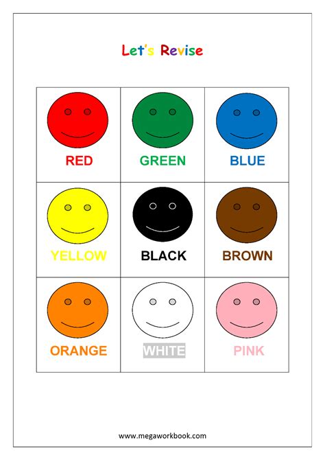Color Recognition Worksheets Free Printable Free Printable
