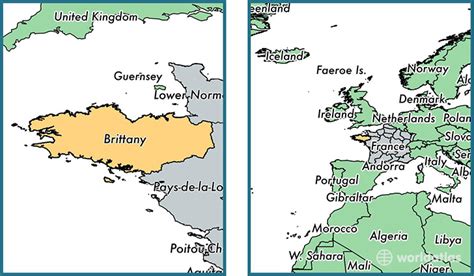 Where Is Brittany Metropolitan Region Where Is Brittany Located In