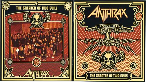 Anthrax The Greater Of Two Evils Full Album 2004 Youtube