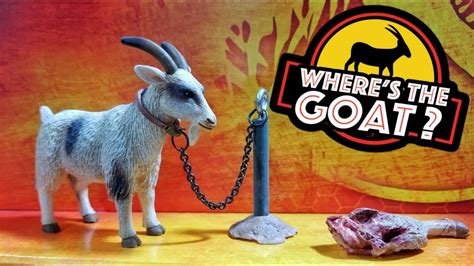 Wheres The Goat Custom Jurassic Park Goat Figure Youtube