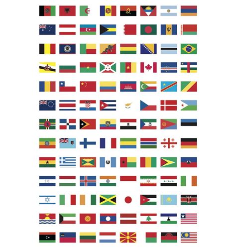 Poster And Stickers Drapeaux Du Monde Poppik Poster Géant Apprendre Les