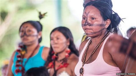 amazon tribe fights brazil dam project bbc news