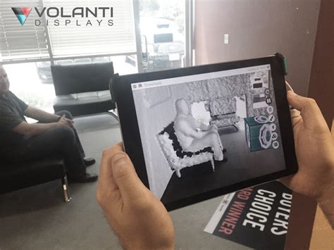 Interior Design Using Augmented Reality Volanti Displays