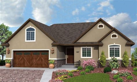 R 1287b Hearthstone Home Design In 2020 House Paint Exterior Brown