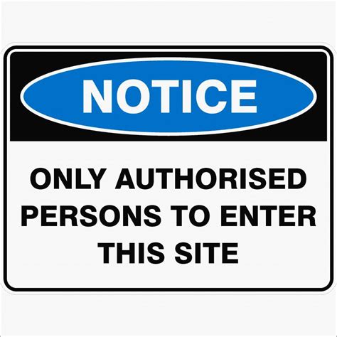 only authorised persons to enter this site buy now discount safety signs australia